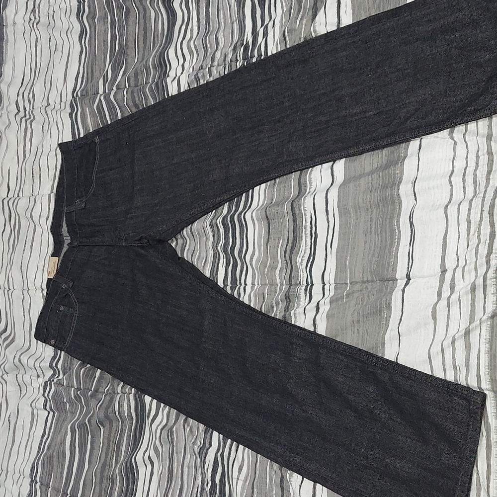 Mens black Levi jeans